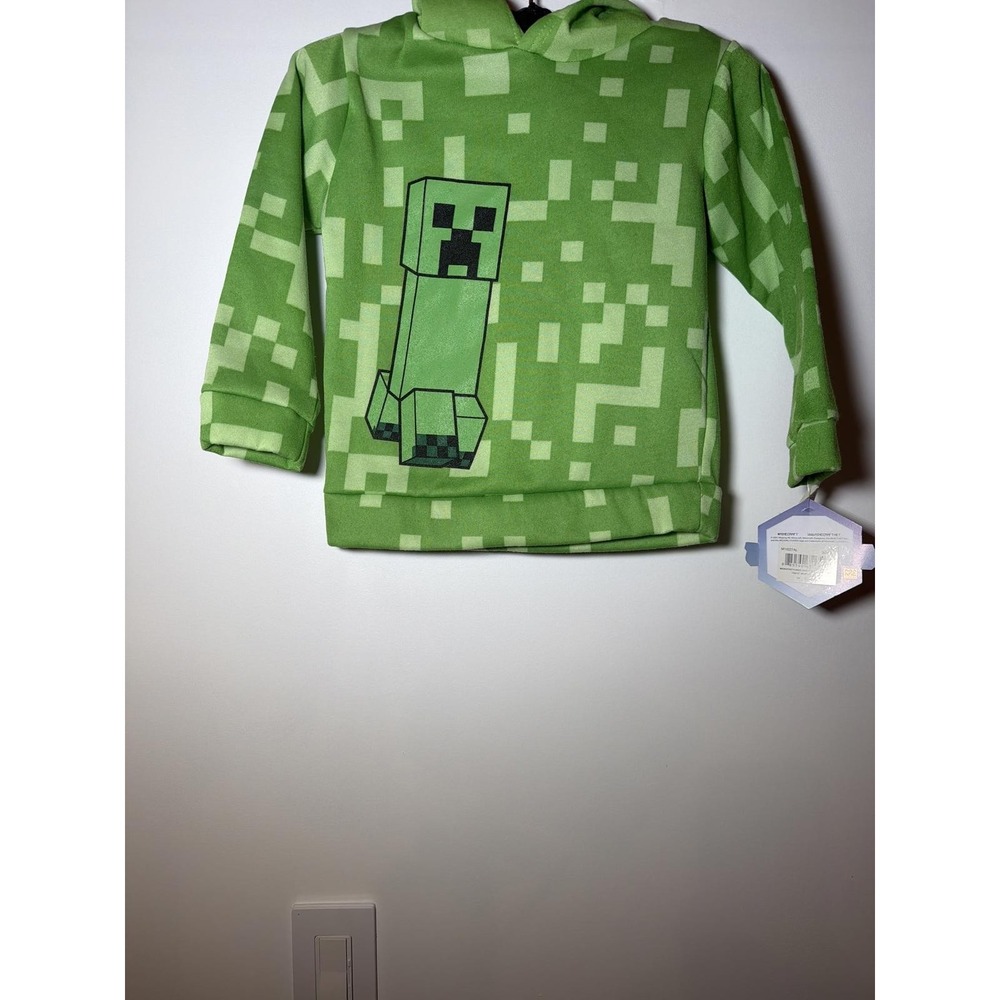 Minecraft Hoodie Size‎ 7 Creeper Video Game NWT Brand New